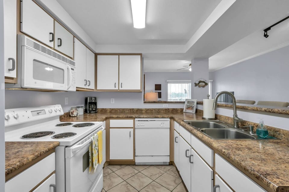 Dishwasher & dishwashing soap for your convenience