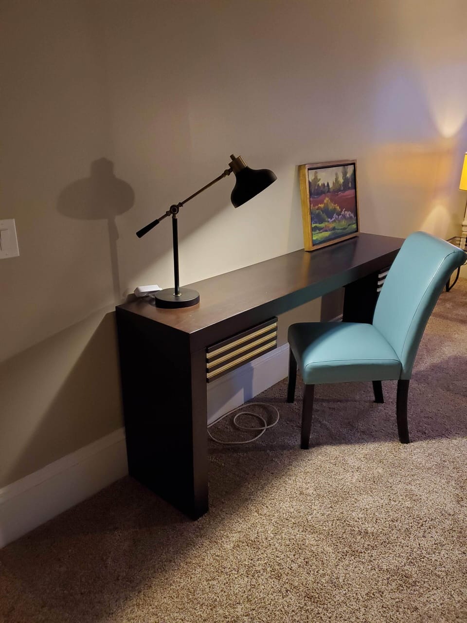 Desk in Living Room