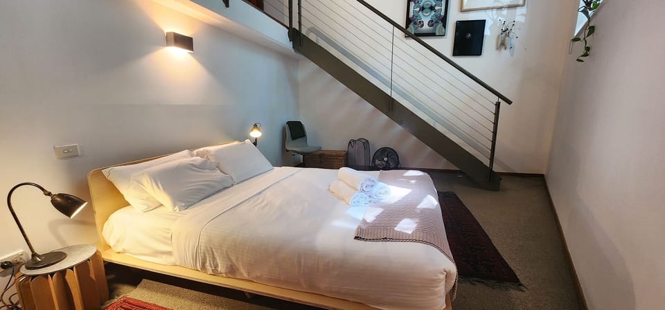 Bedroom with Queen sized bed