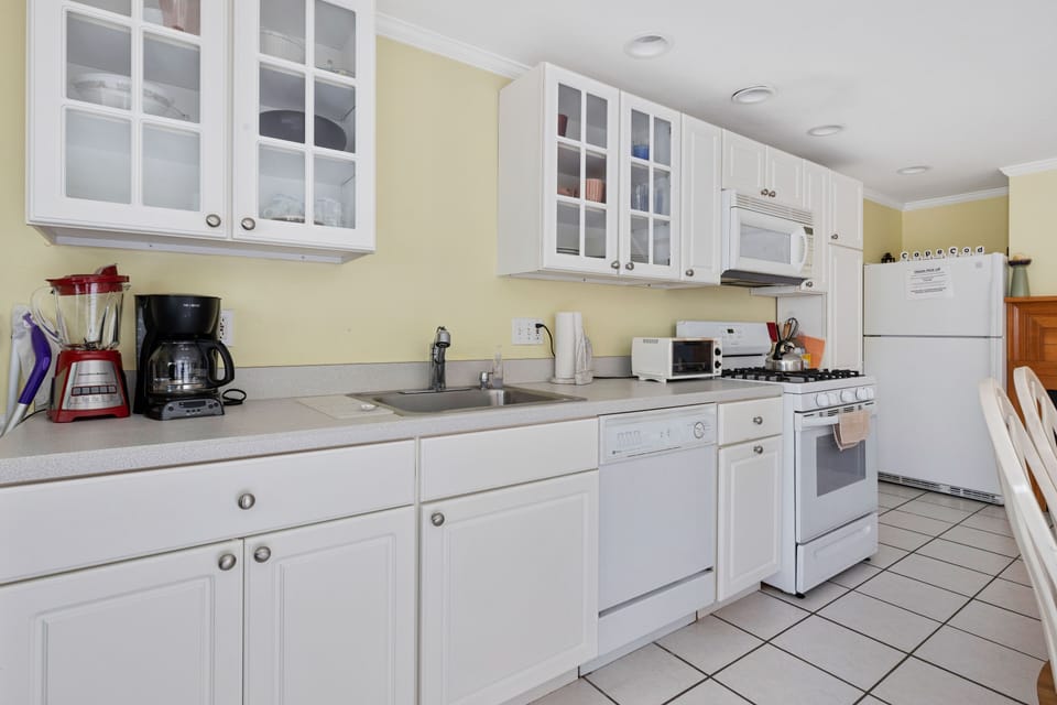 kitchen is fully equipped