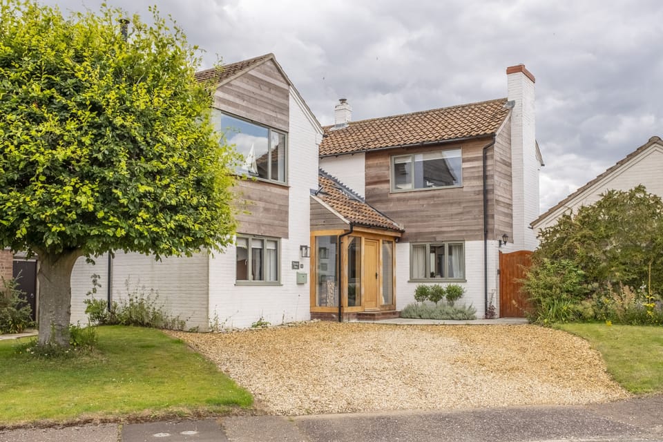 Thainstone House, Brancaster: Upside-down house exuding charm