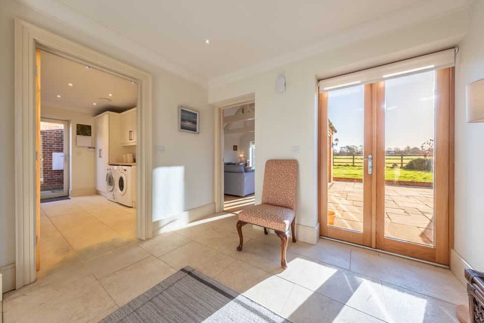 Ground floor: Utility room off the hallway