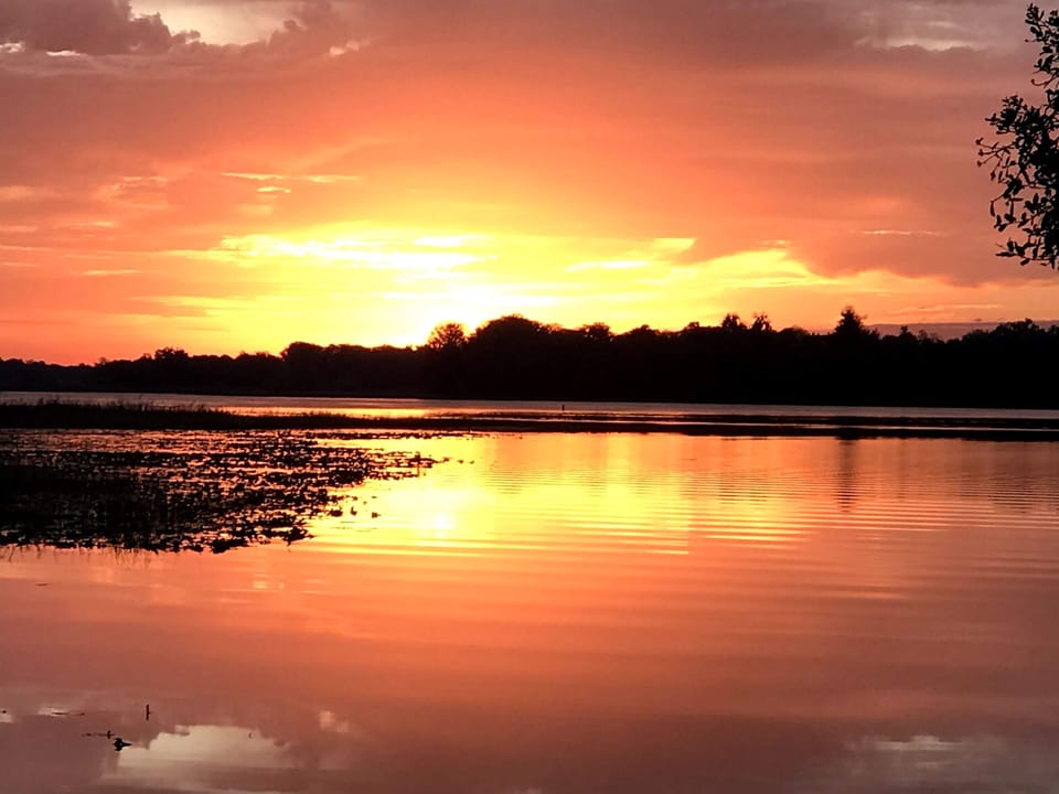 Sunrise on the lake