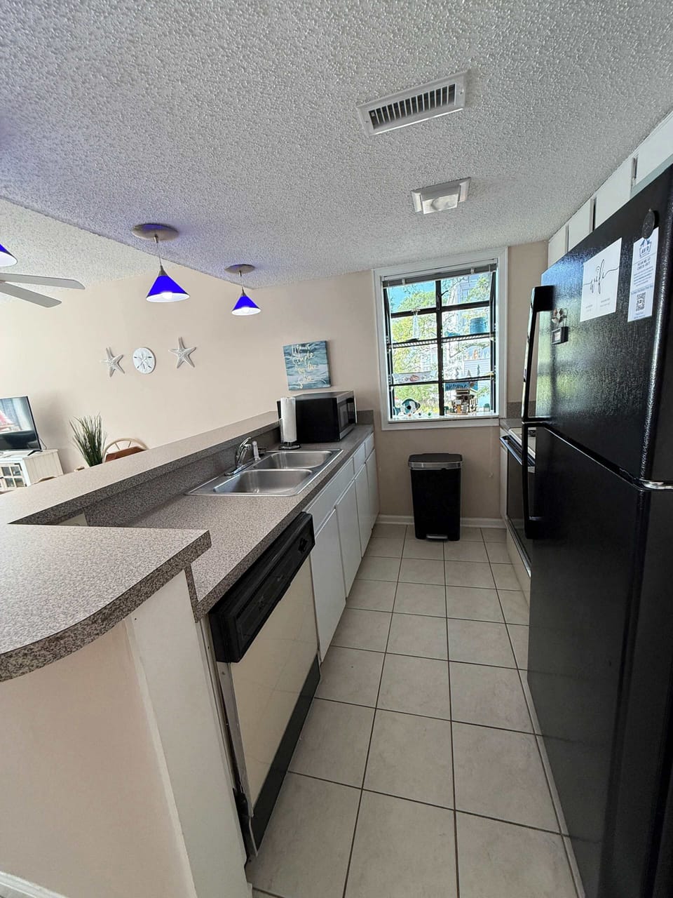 Full kitchen setup perfect for long stays and family meals.
