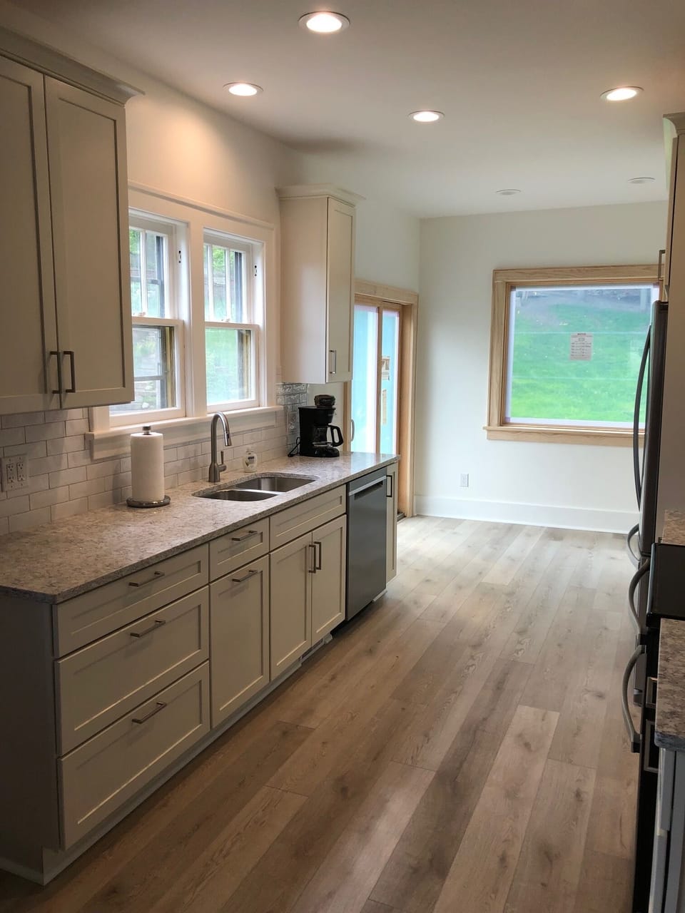 New kitchen sink and dishwasher 