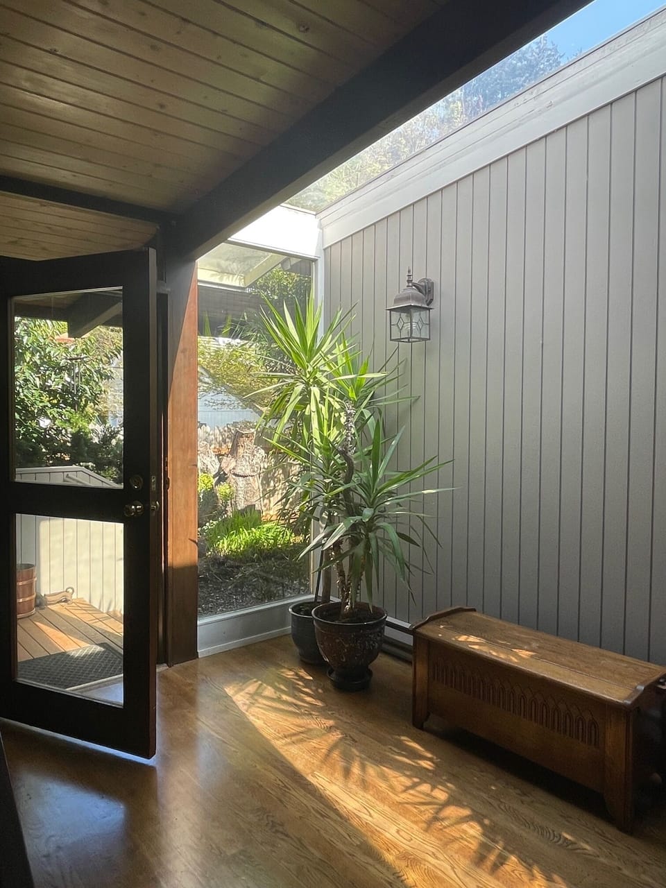 Entry with lots of natural light