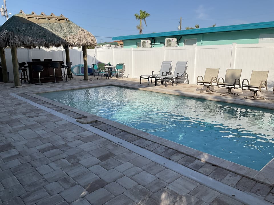 Pool Area with Tiki Bar