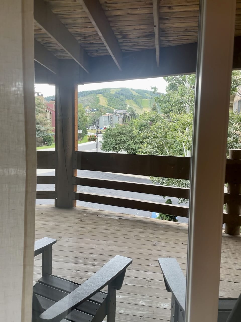 View out front door