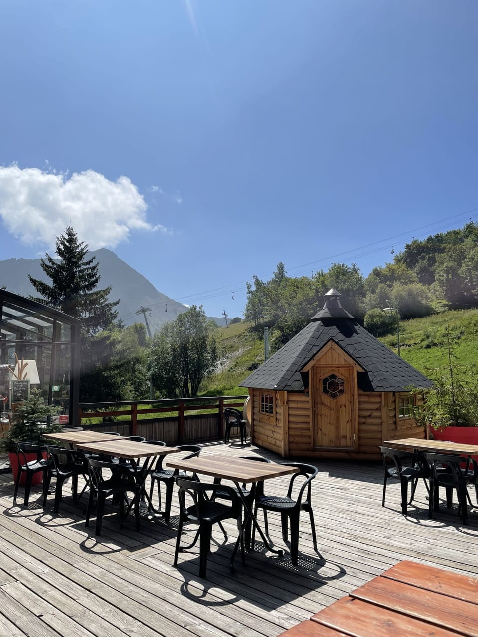 Outdoor dining