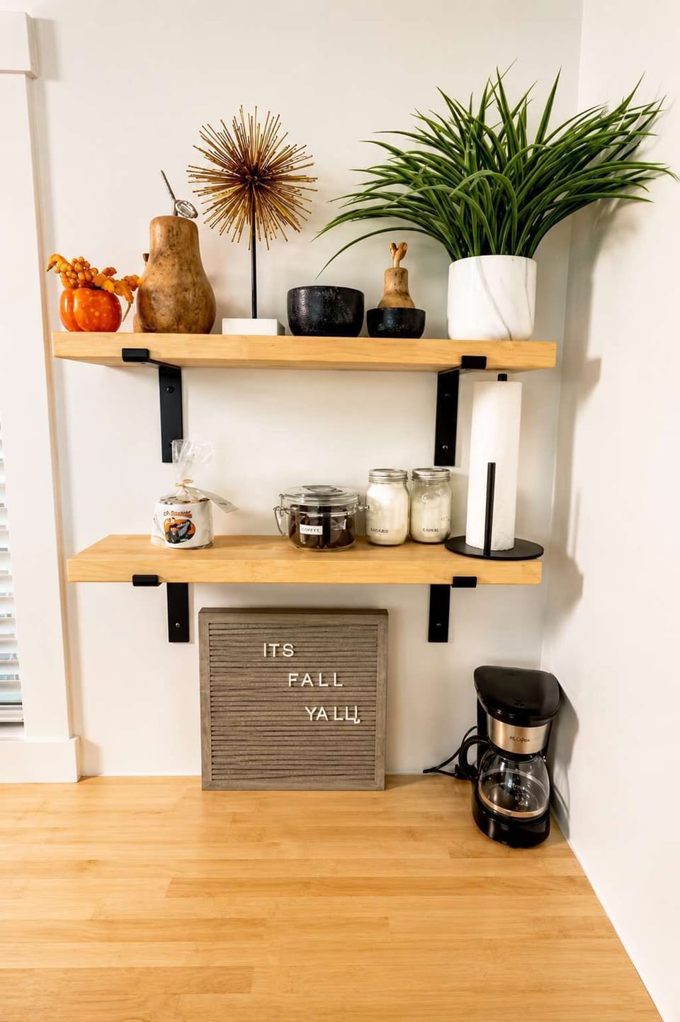 Start your morning with fresh coffee at the cozy coffee station, stocked with the essentials to help you ease into another day exploring Zion and Southern Utah.