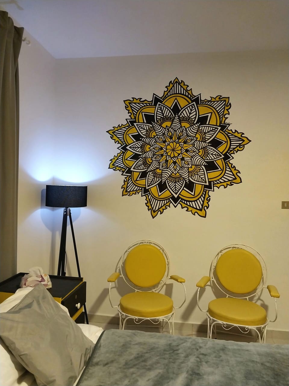 Yellow Mandala Room