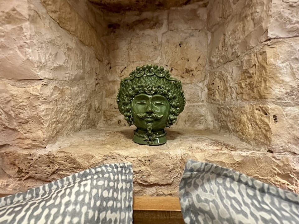 Beautiful ceramics of Puglia, specifically Grottaglie should not be missed.