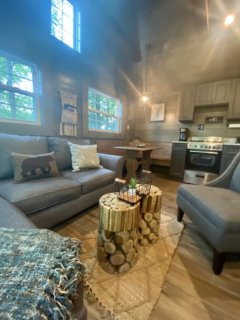open concept living room. Very spacious. 