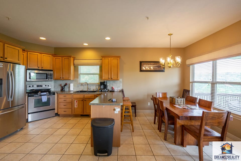 Kitchen and Dining Area
