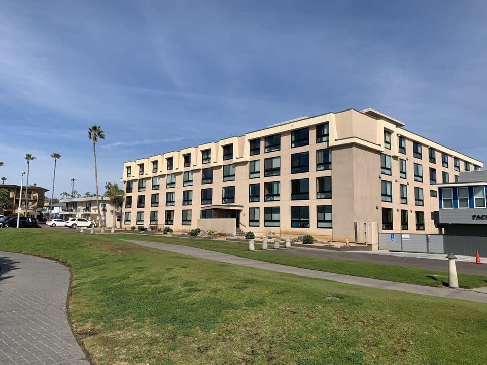 Exterior of building