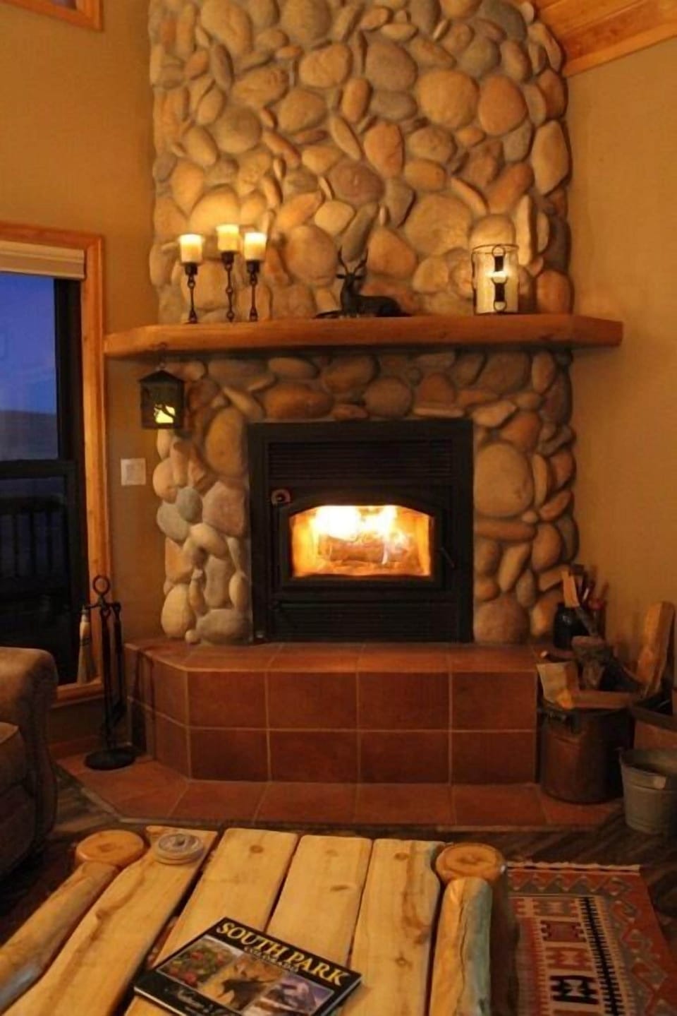 A great place to sit and relax at the end of the day.
