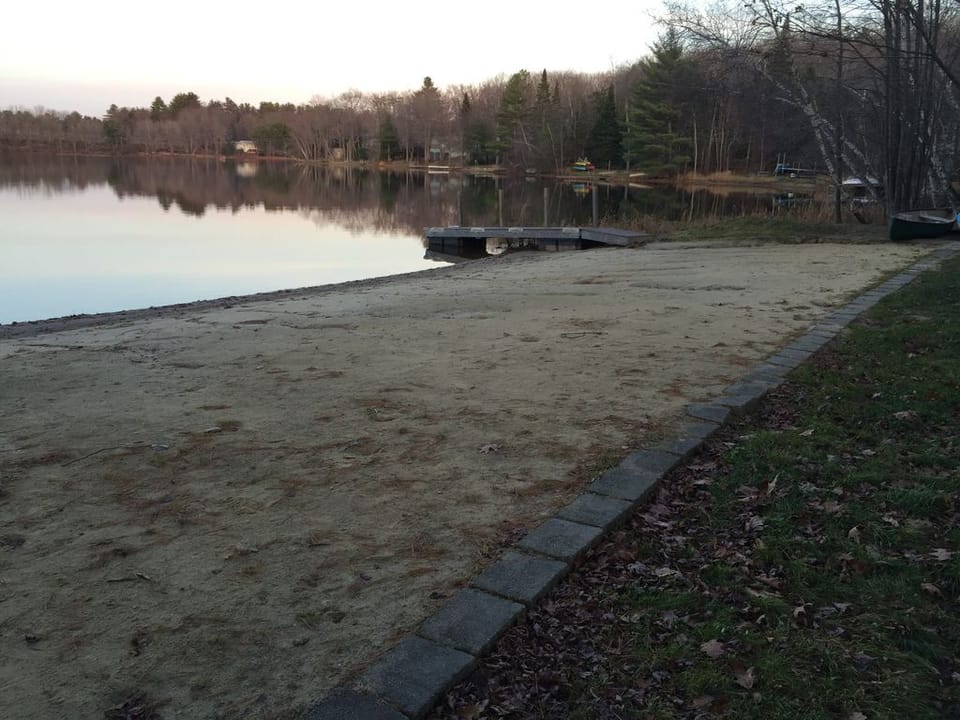75 foot sandy beach