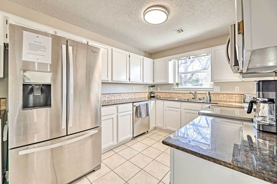 Kitchen | Single-Story Home | Fully Equipped | Coffee Maker | Cooking Basics