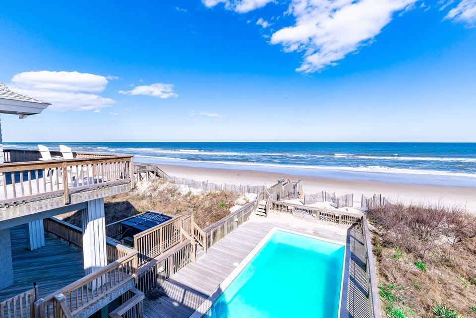 View from Top Floor Master Oceanfront deck