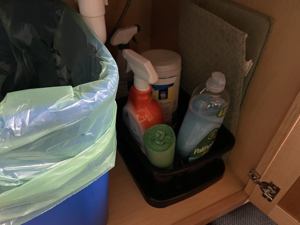 cleaning products included