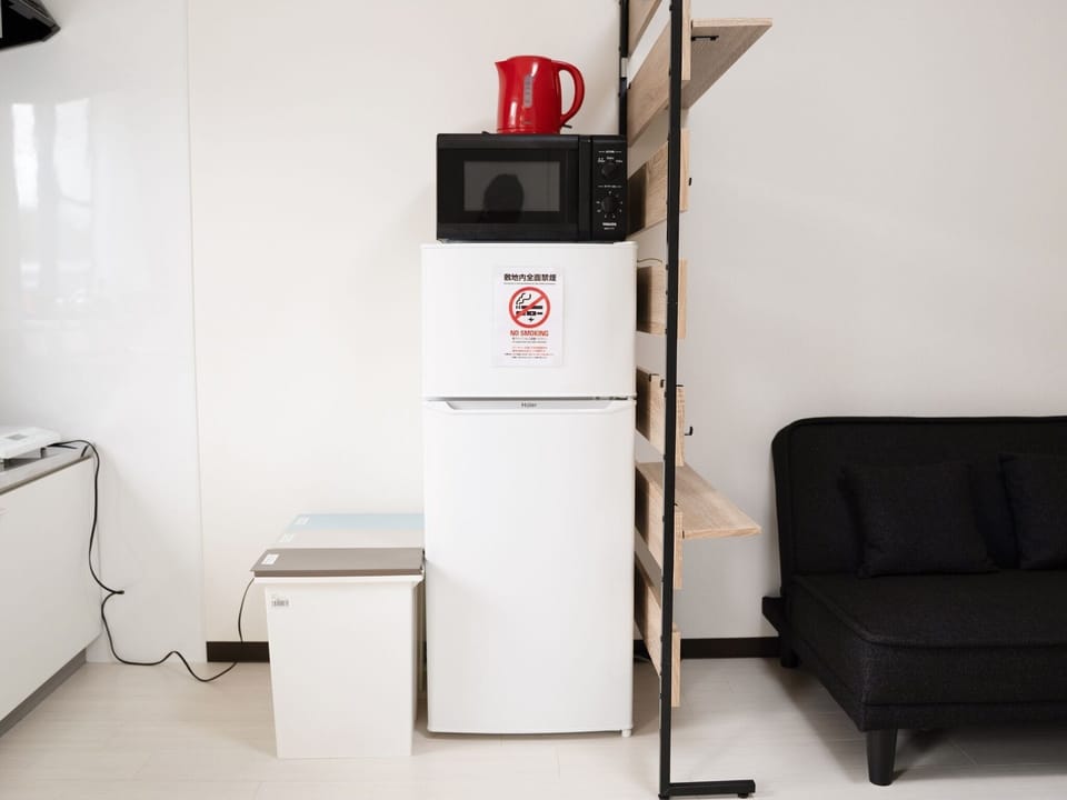 ・[1F Kitchen] Equipped with a refrigerator. You can drink cold drinks anytime