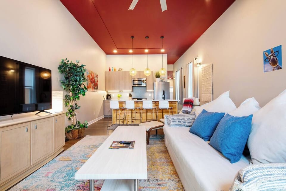 Living and dining area