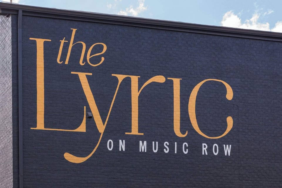 Located in the Lyric on Music Row!