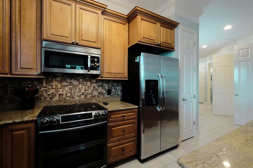 Fully equipped kitchen