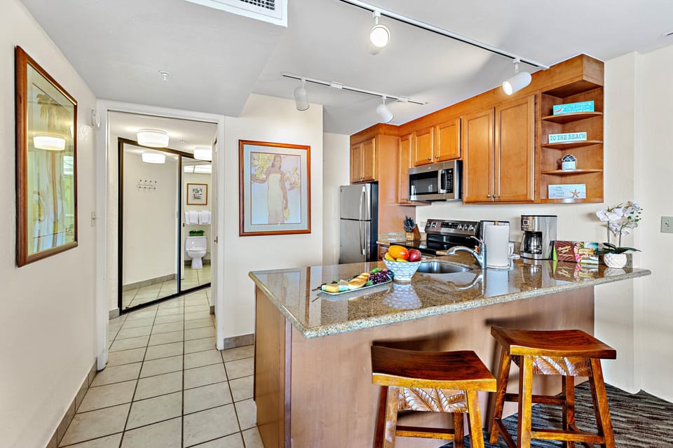 Counter seating for two