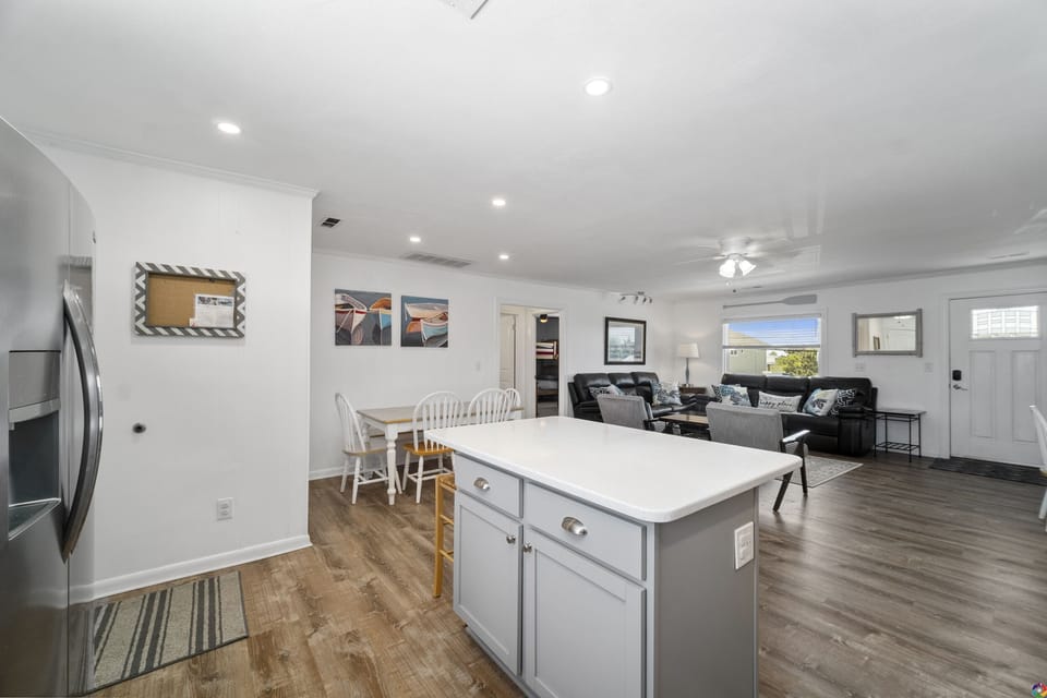 Kitchen and Living Room