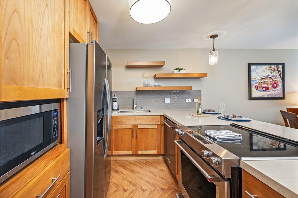 Fully Equipped Kitchen Ready to Cook