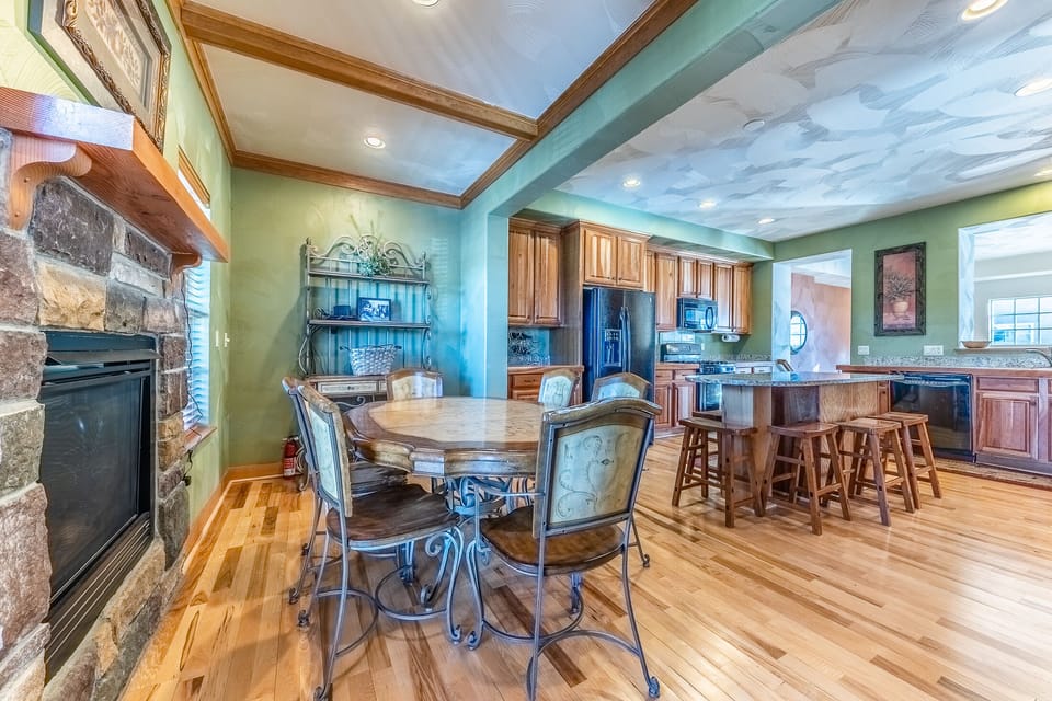 Kitchen and Dining.