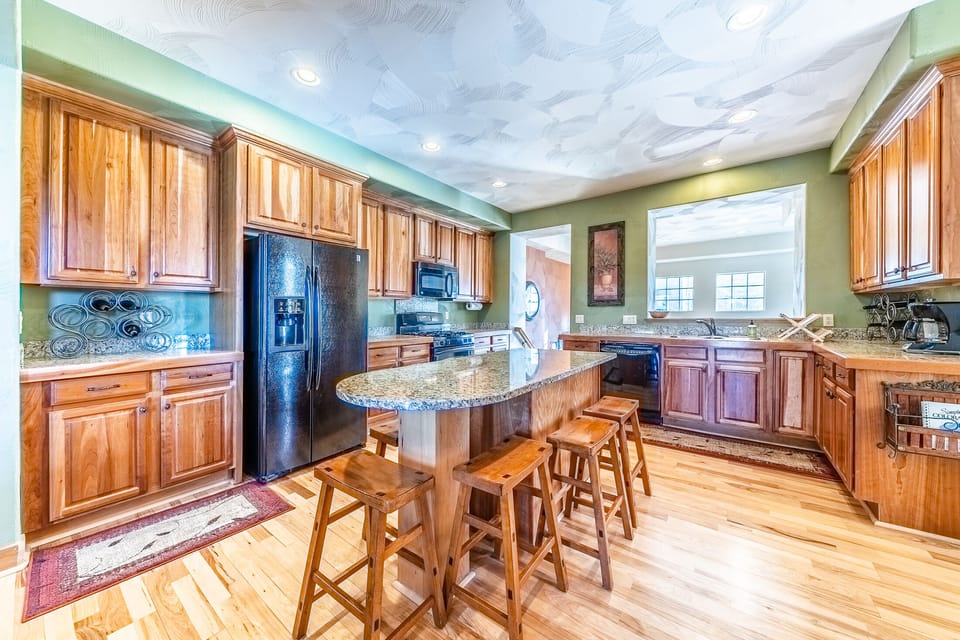 Kitchen and Dining.