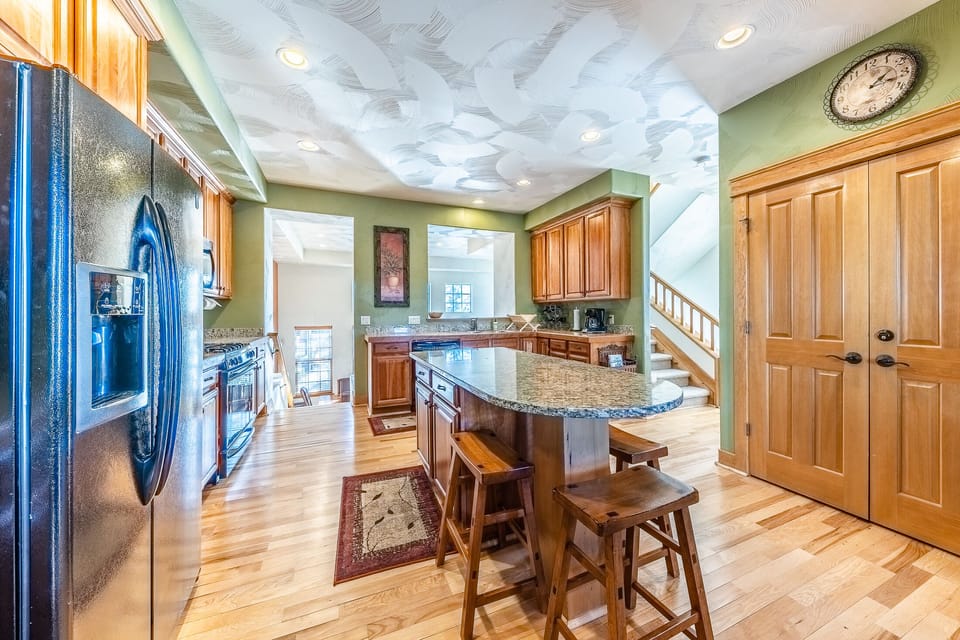 Kitchen and dining.