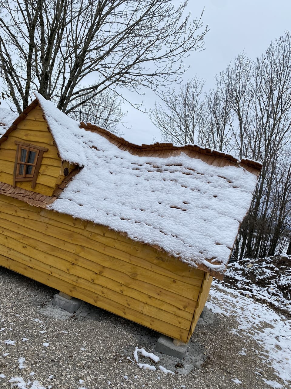 Enchanted cabin with shared pool/SPA and optional Kota grill Chalet in Bourgogne-Franche-Comté