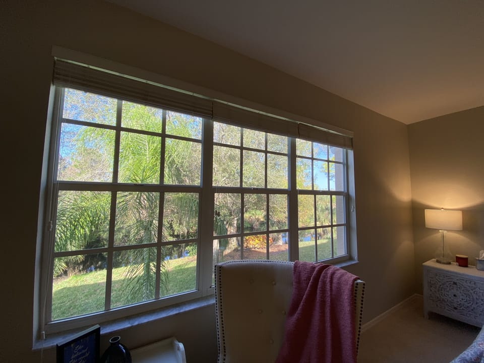 View from Master Bedroom windows