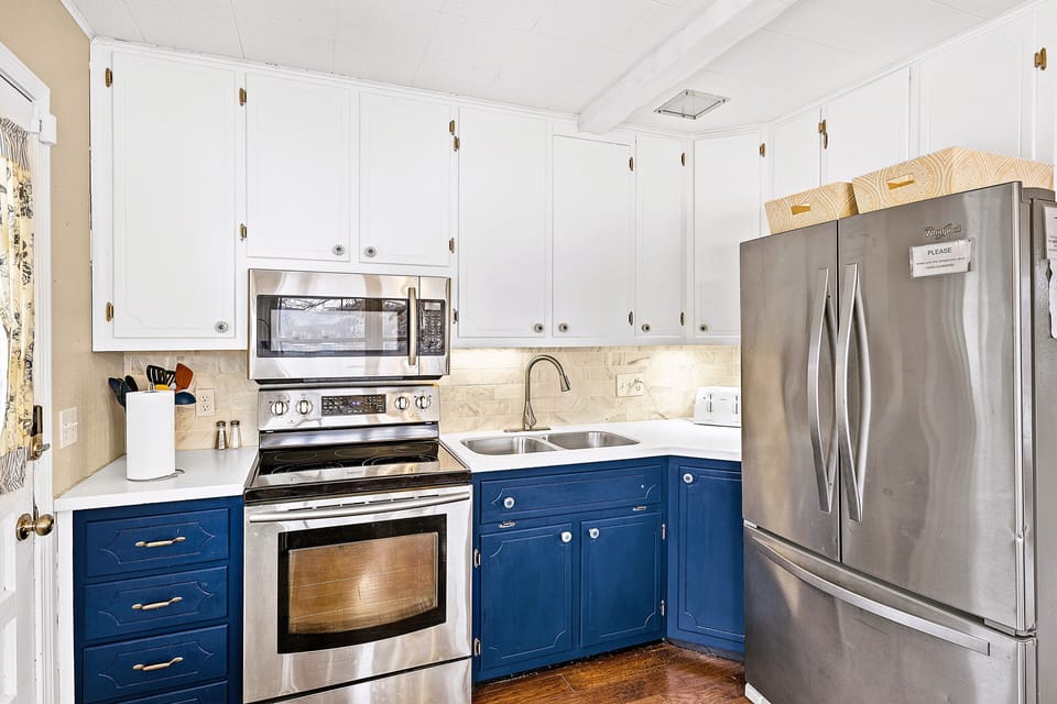 As foodies and chefs, you will find literally EVERYTHING needed in the kitchen!