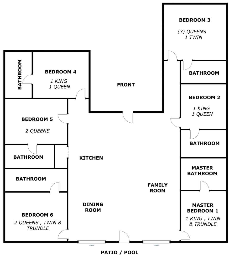 Which room are you staying in? 