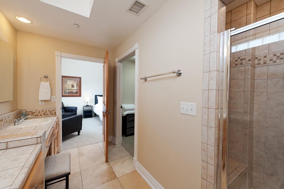 Master bathroom