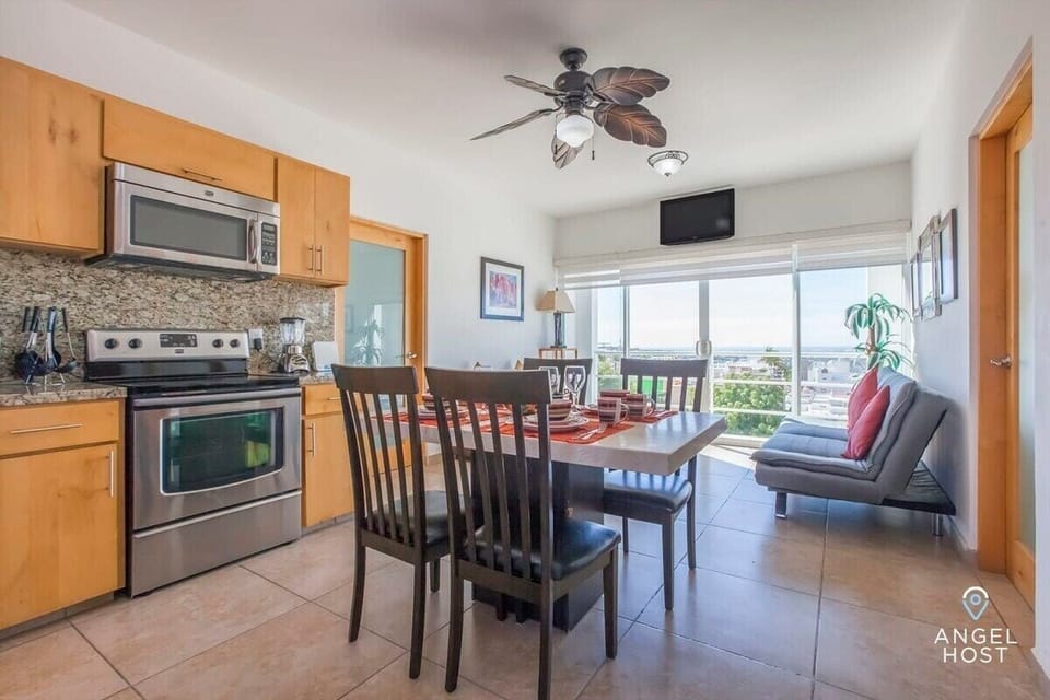 Dining at home is great for the budget but this view, why go anywhere?
