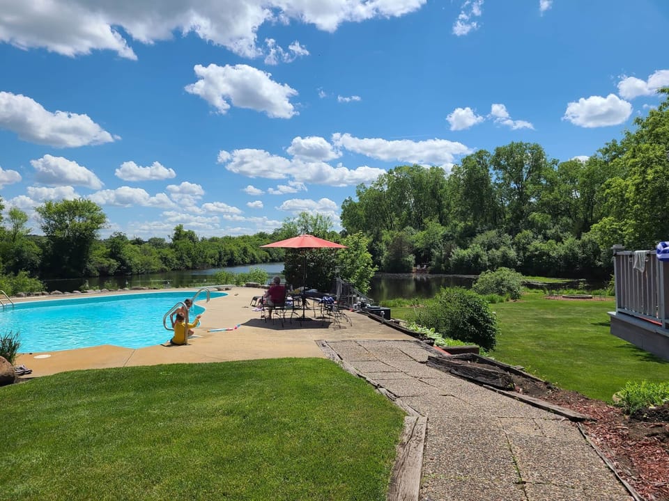 Pool is open