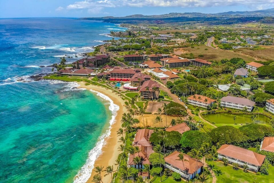 Kiahuna Plantation and Sheraton beaches