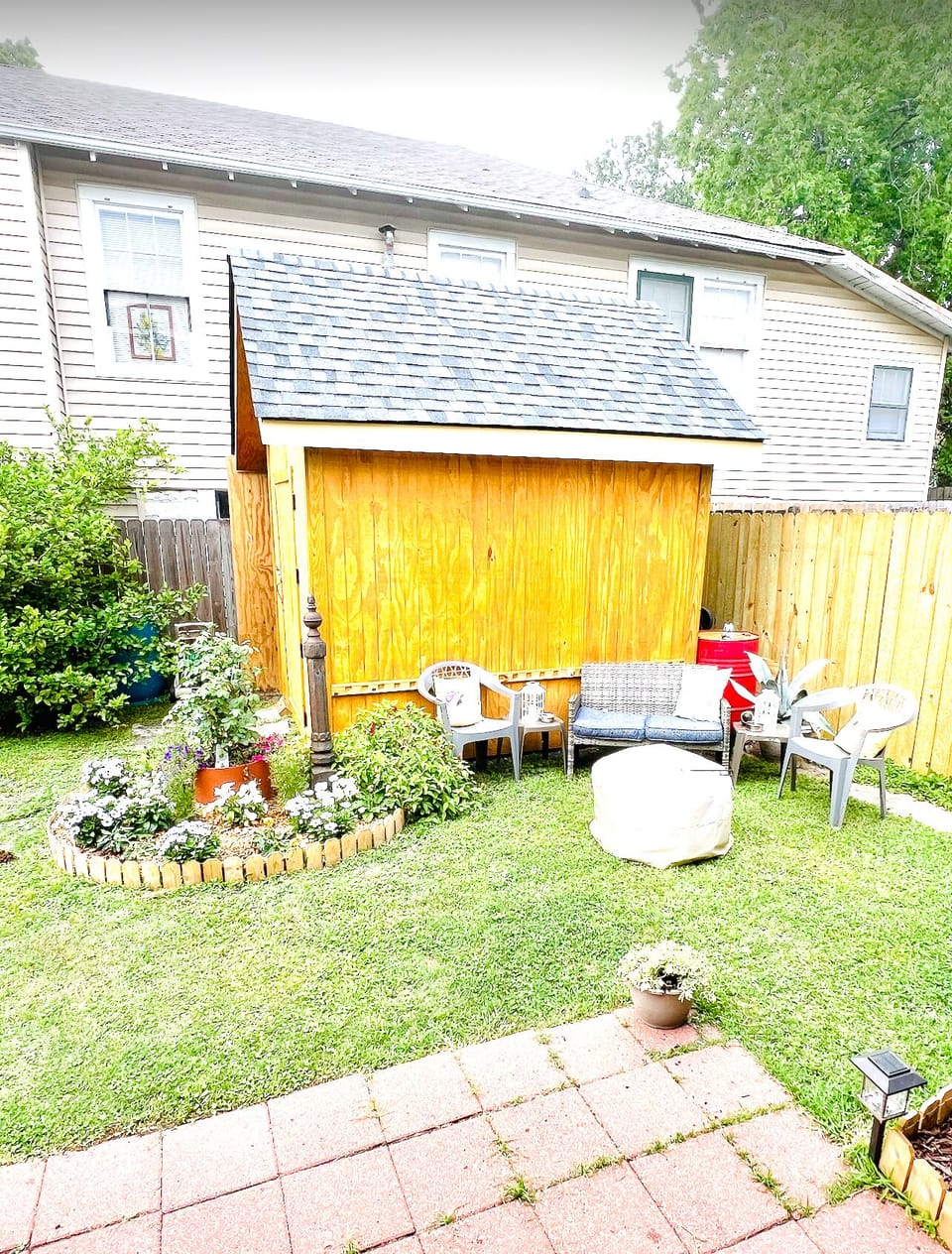Back yard