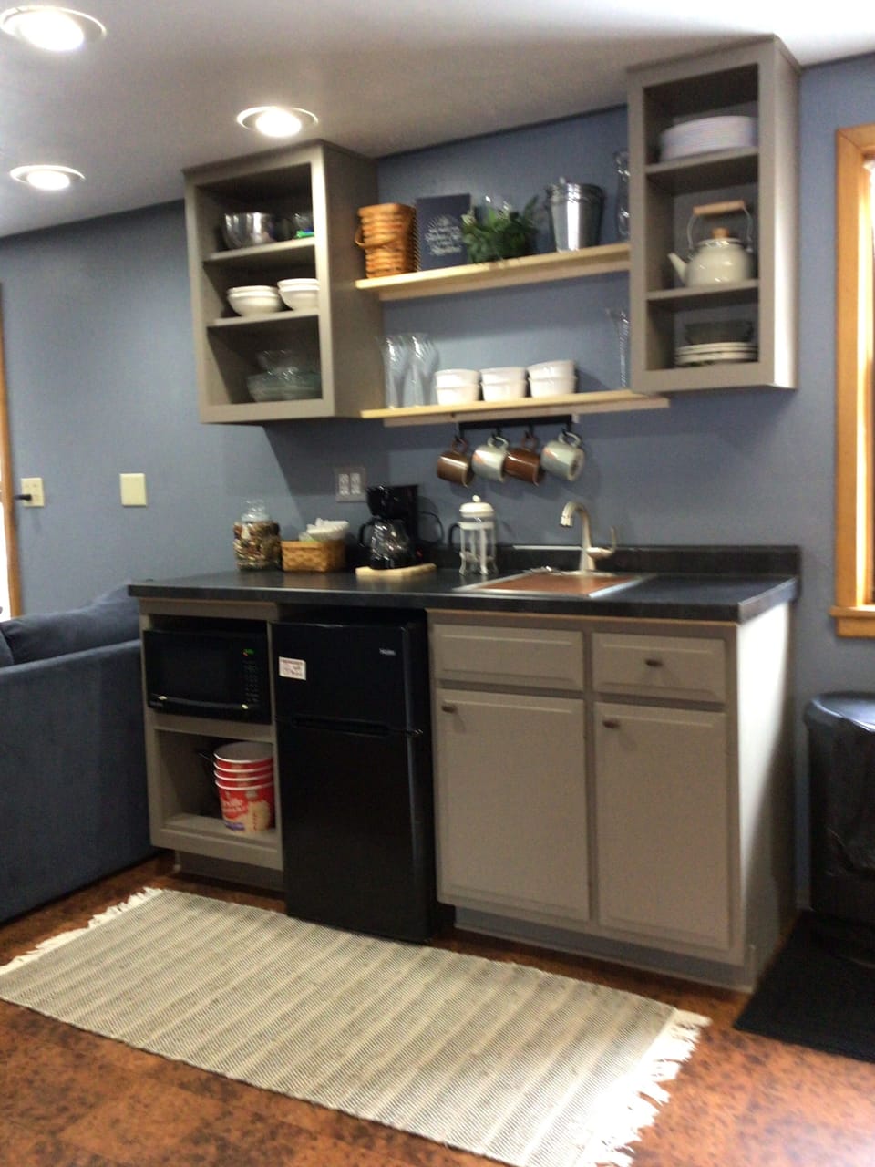 Beverage bar area