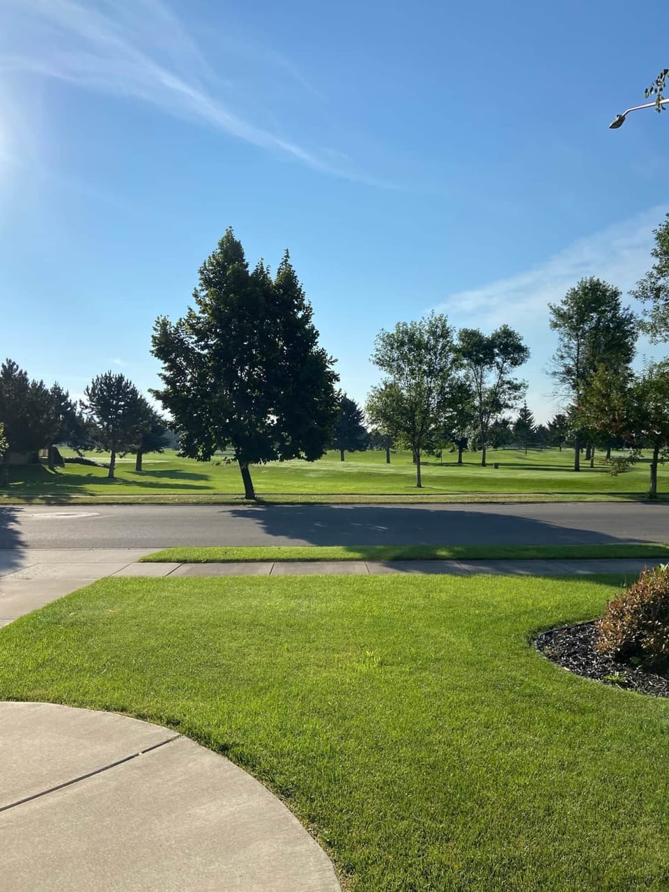 Front Door View of #12 Tee of Village Greens