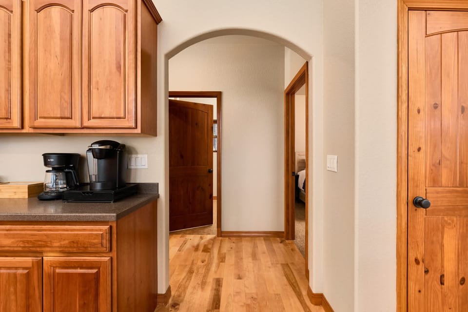 Kitchen access to hallway (upstairs)
