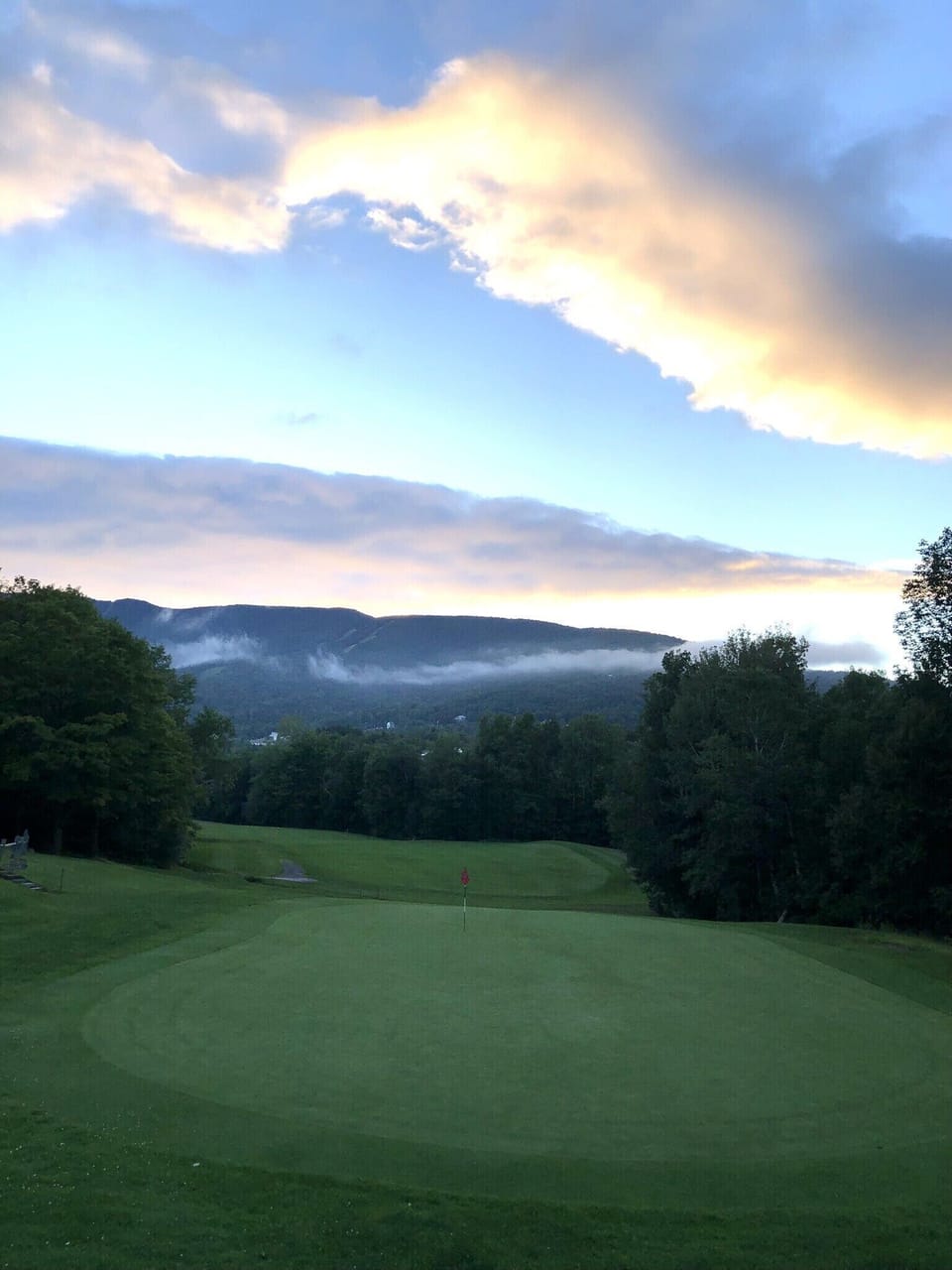 Property borders the 17th fairway of Sugarbush Resort Golf Club