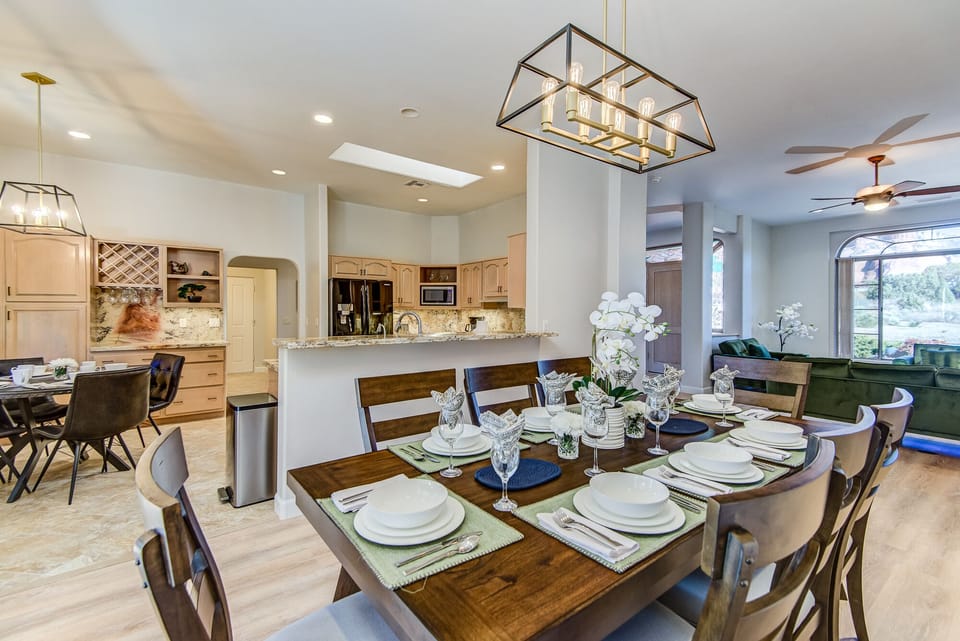 Dining Area and Kitchen