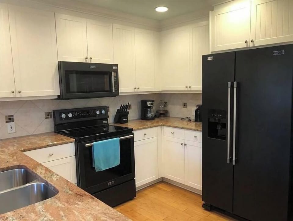 Fully equipped kitchen with large pantry