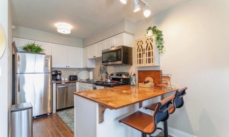 Fully equipped kitchen